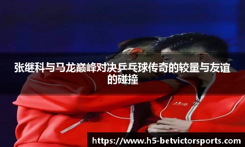 张继科与马龙巅峰对决乒乓球传奇的较量与友谊的碰撞